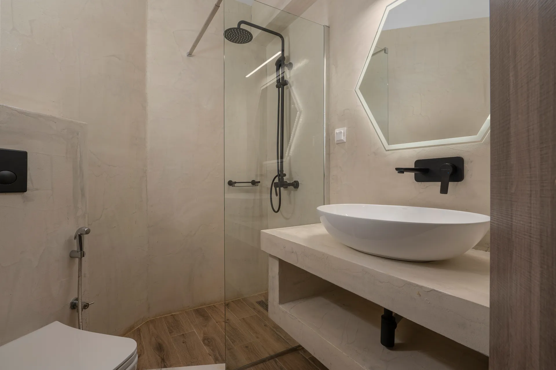 Tiara Holidays - Casa Panorama - standard room sea view bathroom